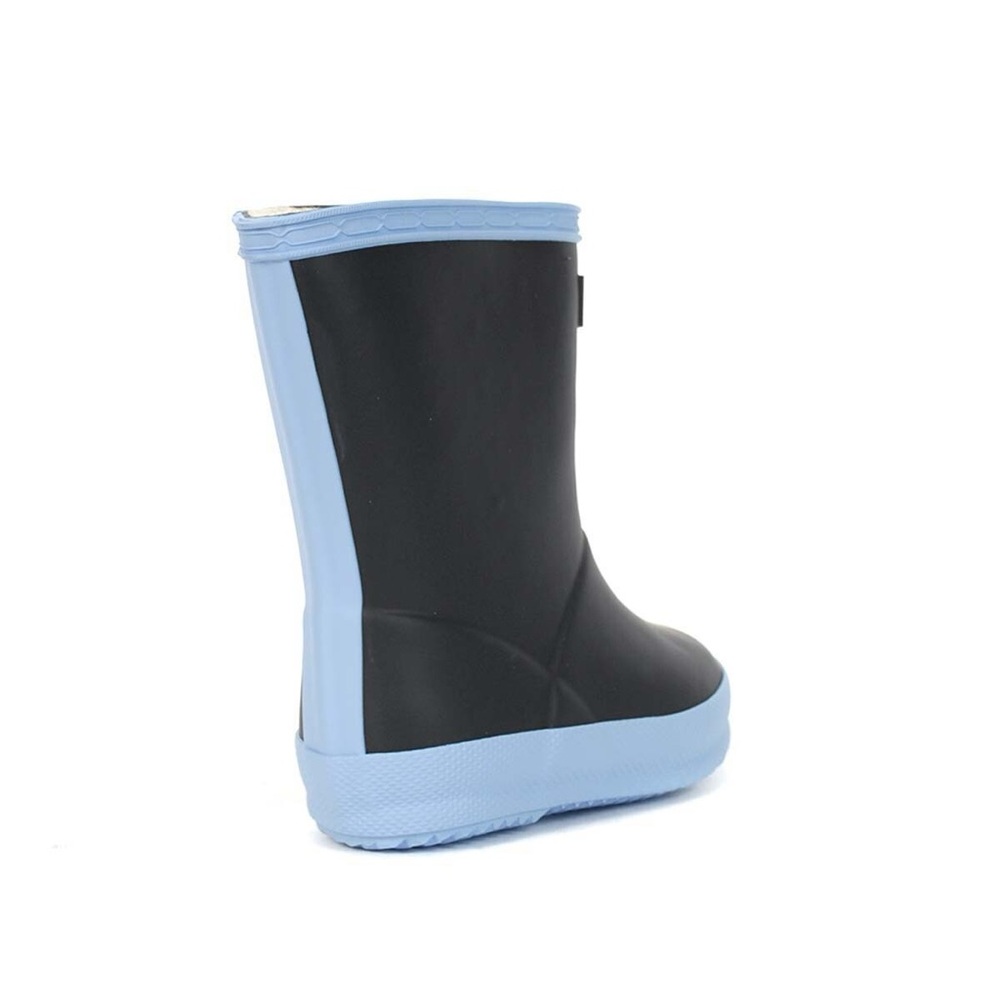 Hunter Navy Blue Frost Kids 1st Classic Insulated Rain Boots (Boys 6 OR Girls 5) - Picture 4 of 8
